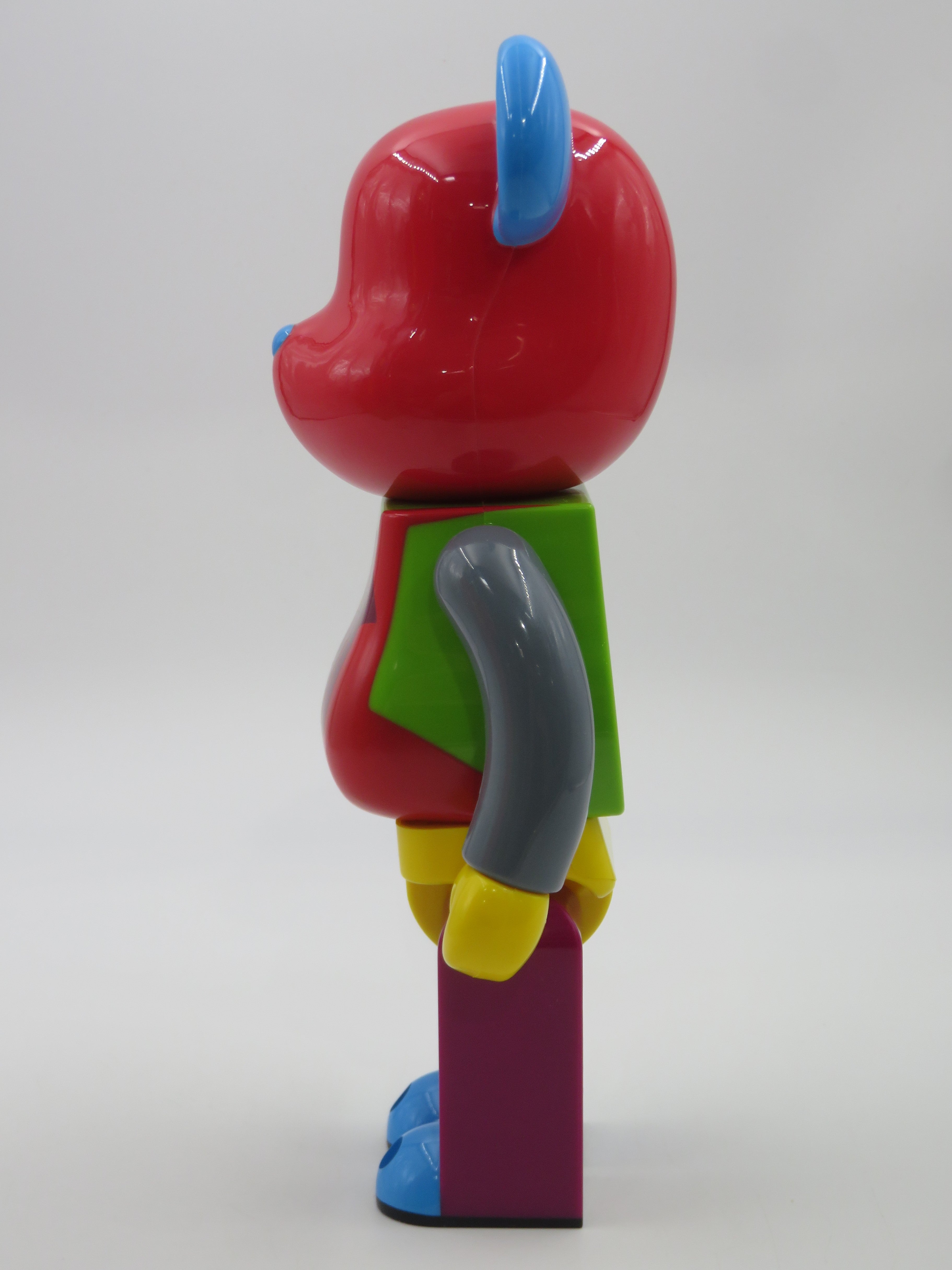 BEARBRICK Undefeated "Rainbow" 400% Figure - Medicom Toy (2007) Be@rbrick Art Toy